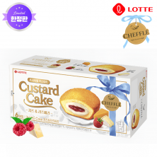 롯데 카스타드 [치즈&라즈베리] [6p] 150g