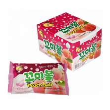 꼬미볼 [복숭아] 40g (곽)